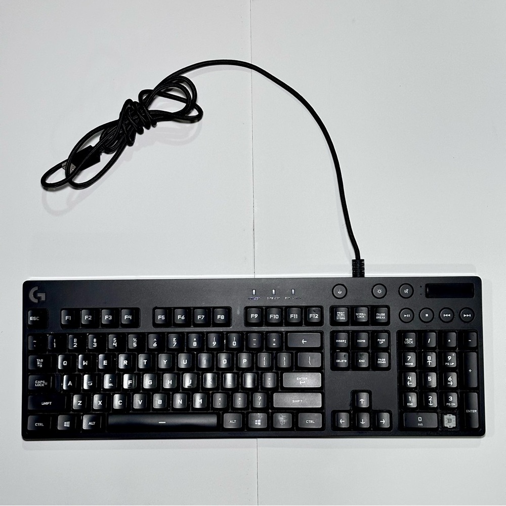 Logitech G810 Orion Spectrum RGB Mechanical Gaming Wired Keyboard - Black
